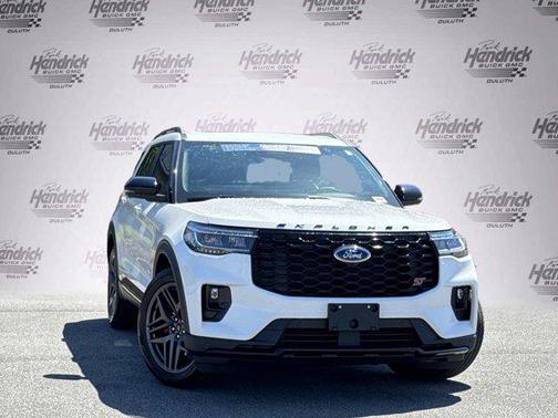 STAR WHITE MET TRI-COAT 2025 Ford Explorer ST