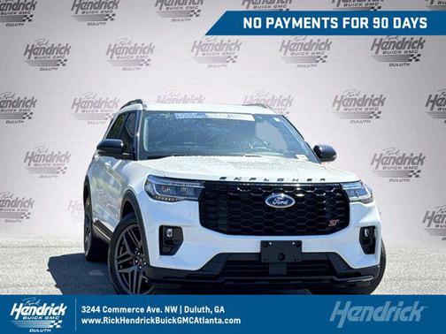 STAR WHITE MET TRI-COAT 2025 Ford Explorer ST
