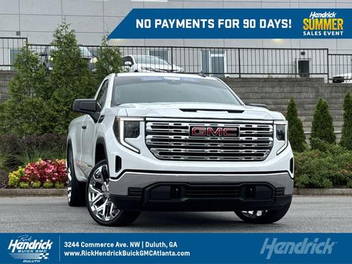 Summit White 2025 GMC Sierra 1500 Pro