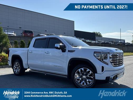 Glacier White Tricoat 2026 GMC Sierra 1500 Denali