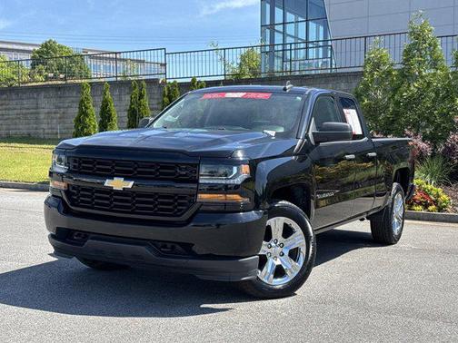 Black 2018 Chevrolet Silverado 1500 Custom