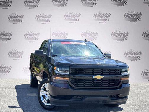 Black 2018 Chevrolet Silverado 1500 Custom