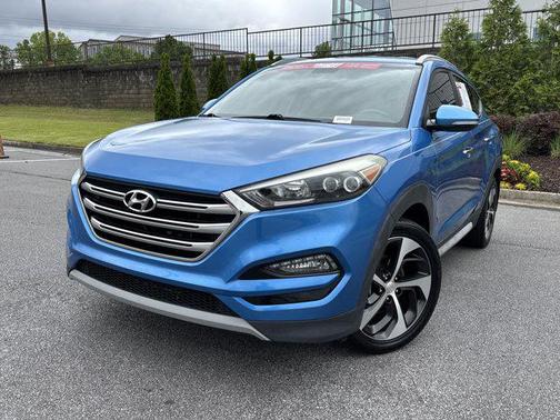 Caribbean Blue 2018 Hyundai TUCSON Limited