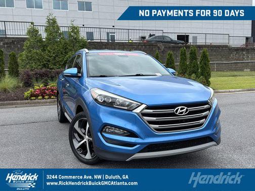 Caribbean Blue 2018 Hyundai TUCSON Limited