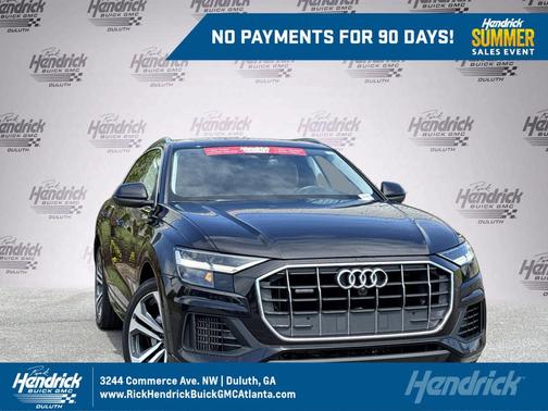 Orca Black Metallic 2019 Audi Q8 3.0T Premium Plus