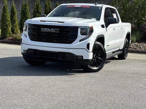 Summit White 2023 GMC Sierra 1500 Elevation