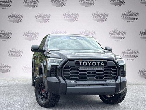 Midnight Black Metallic 2023 Toyota Tundra Hybrid TRD Pro