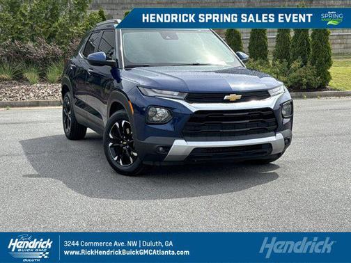 Blue Glow Metallic 2022 Chevrolet Trailblazer LT