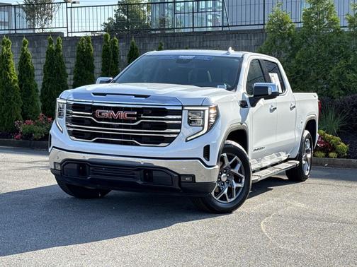 Summit White 2023 GMC Sierra 1500 SLT