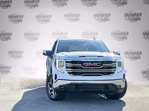 Summit White 2023 GMC Sierra 1500 SLT
