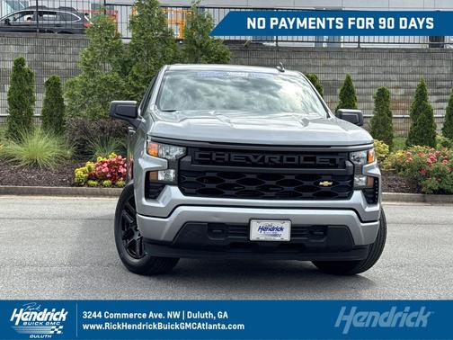 Sterling Gray Metallic 2025 Chevrolet Silverado 1500 Custom
