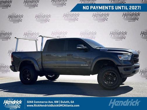 Granite Crystal Metallic Clearcoat 2022 RAM 1500 Big Horn/Lone Star