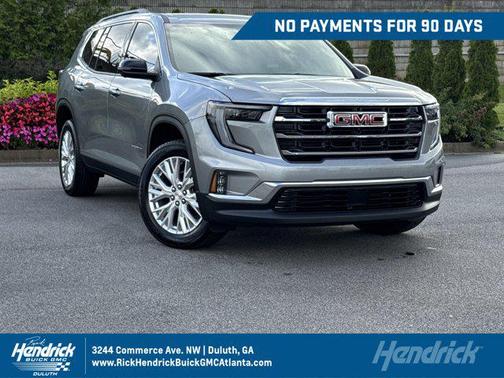 Sterling Metallic 2026 GMC Acadia FWD Elevation