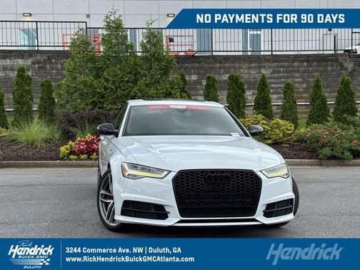 Glacier White Metallic 2017 Audi A6 Competition Prestige