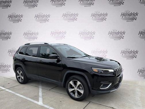 Diamond Black Crystal Pearlcoat 2019 Jeep Cherokee Limited
