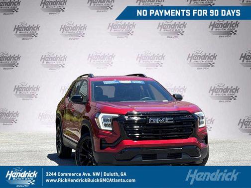 Volcanic Red Tintcoat 2026 GMC Terrain FWD Elevation