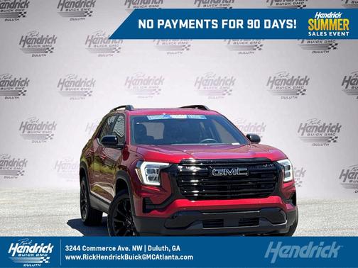 Volcanic Red Tintcoat 2026 GMC Terrain FWD Elevation