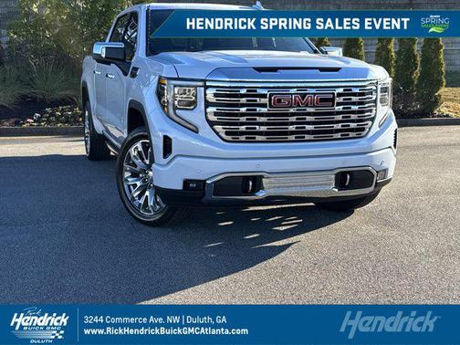 Glacier White Tricoat 2026 GMC Sierra 1500 Denali