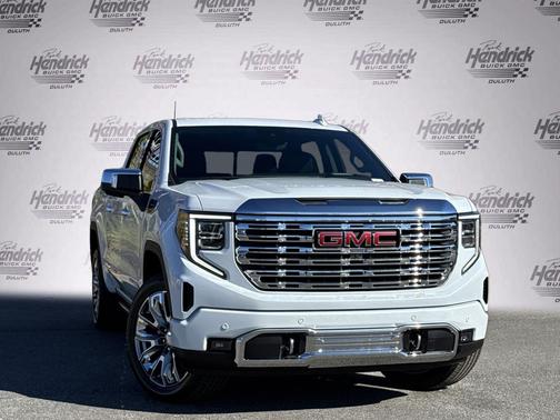 Glacier White Tricoat 2026 GMC Sierra 1500 Denali