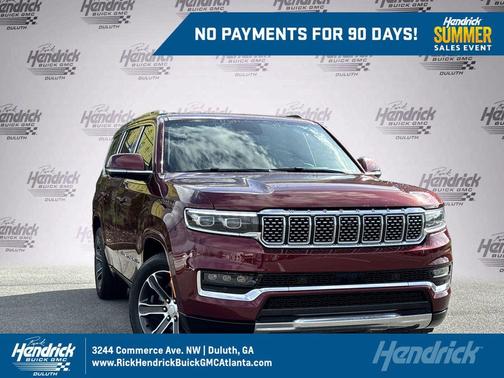 Velvet Red Pearlcoat 2022 Jeep Grand Wagoneer Series I 4x4