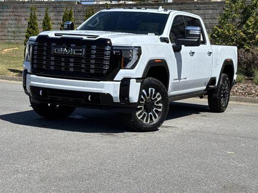 Glacier White Tricoat 2026 GMC Sierra 2500 Denali Ultimate