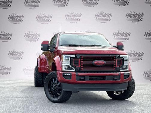RAPID RED 2022 Ford F-450 Platinum