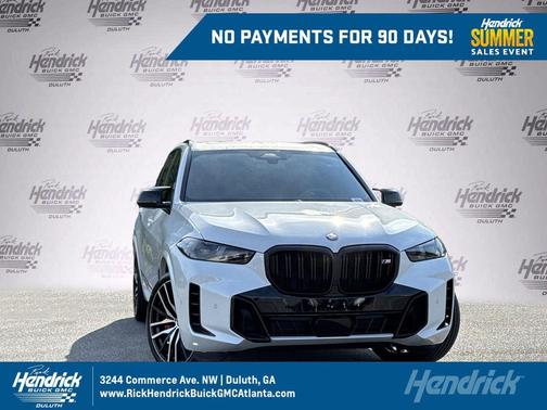 Mineral White Metallic 2025 BMW X5 M60i