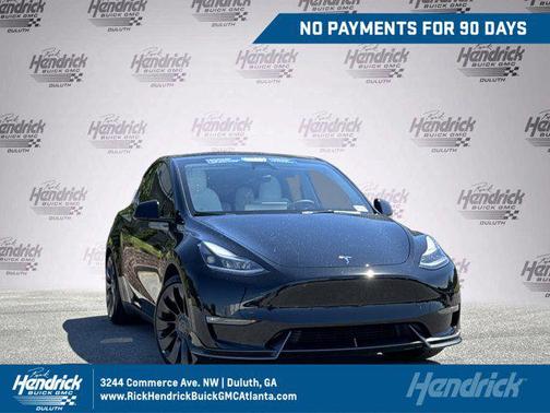 SOLID BLACK [BLAC 2024 Tesla Model Y Performance Dual Motor All-Wheel Drive