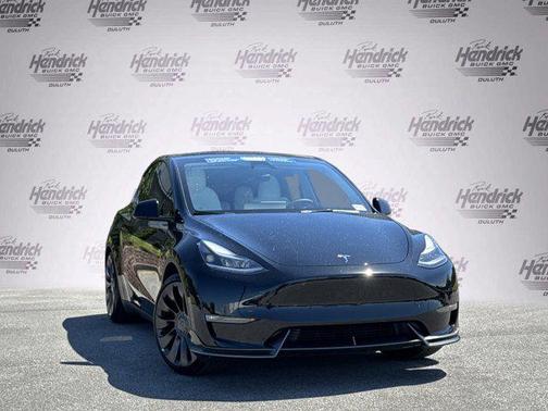 SOLID BLACK [BLAC 2024 Tesla Model Y Performance Dual Motor All-Wheel Drive