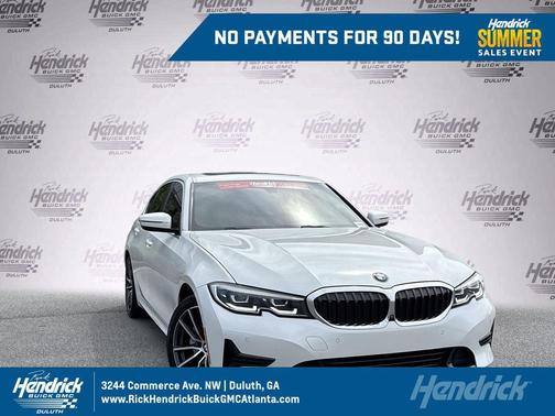 Mineral White Metallic 2021 BMW 330 330i