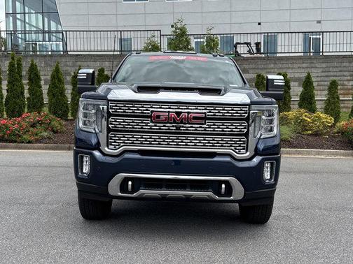 Pacific Blue Metallic 2022 GMC Sierra 2500 Denali