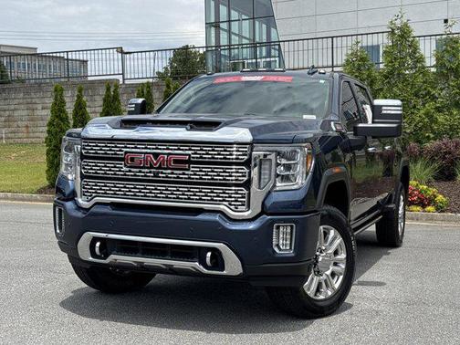 Pacific Blue Metallic 2022 GMC Sierra 2500 Denali