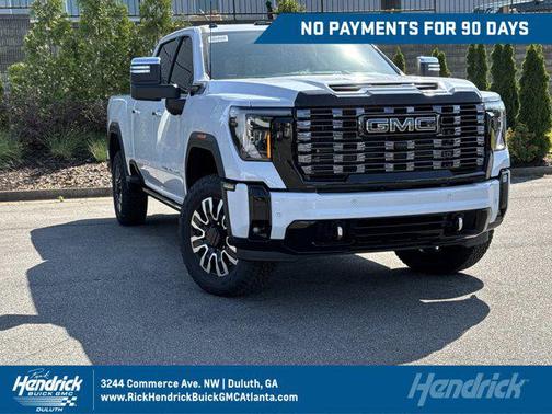 Glacier White Tricoat 2026 GMC Sierra 2500 Denali Ultimate