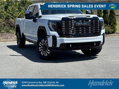 Glacier White Tricoat 2026 GMC Sierra 2500 Denali Ultimate