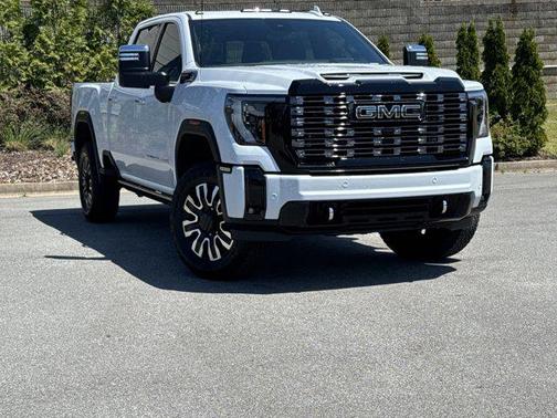 Glacier White Tricoat 2026 GMC Sierra 2500 Denali Ultimate