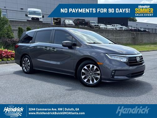 Modern Steel Metallic 2022 Honda Odyssey EX-L
