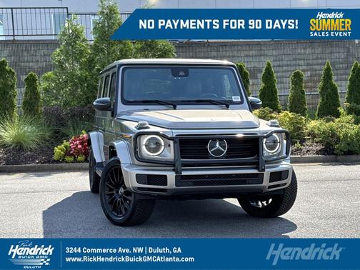Mojave Silver Metallic 2020 Mercedes-Benz G-Class 4MATIC