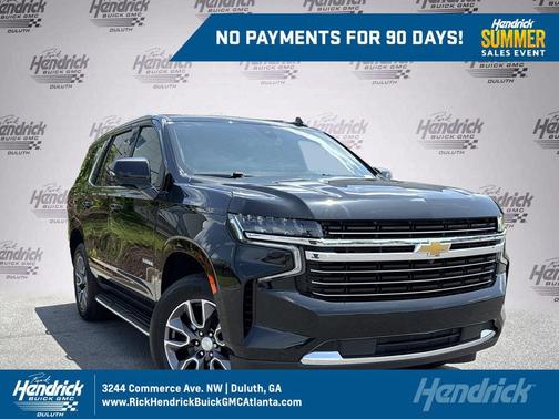 Black 2022 Chevrolet Tahoe LT