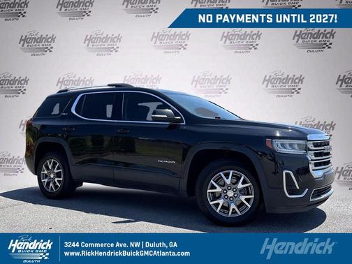 Ebony Twilight Metallic 2020 GMC Acadia FWD SLT