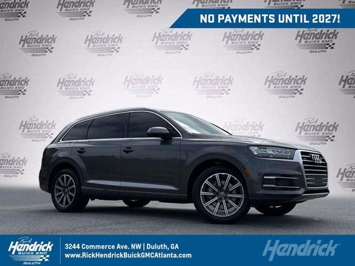 Graphite Gray Metallic 2018 Audi Q7 2.0T Premium Plus