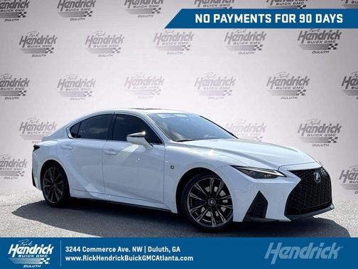 Ultra White 2024 Lexus IS 350 F Sport