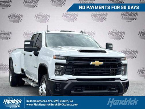 Summit White 2024 Chevrolet Silverado 3500 WT