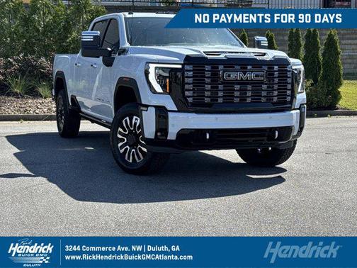 Glacier White Tricoat 2026 GMC Sierra 2500 Denali Ultimate