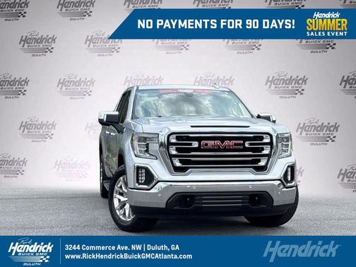 Quicksilver Metallic 2019 GMC Sierra 1500 SLT