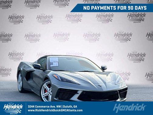 Hypersonic Gray Metallic 2024 Chevrolet Corvette Stingray w/2LT