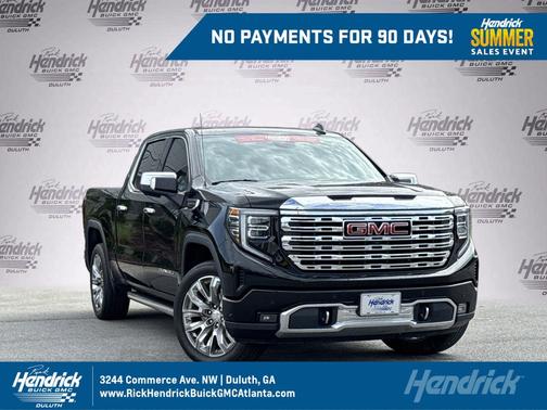 Onyx Black 2022 GMC Sierra 1500 Denali