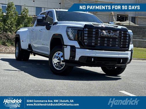 Glacier White Tricoat 2026 GMC Sierra 3500 Denali