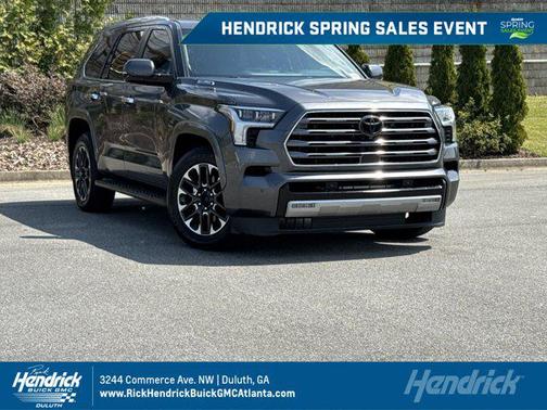 Magnetic Gray Metallic 2024 Toyota Sequoia Limited