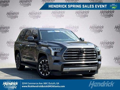 Magnetic Gray Metallic 2024 Toyota Sequoia Limited