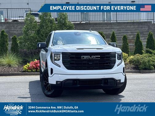 Summit White 2026 GMC Sierra 1500 Elevation
